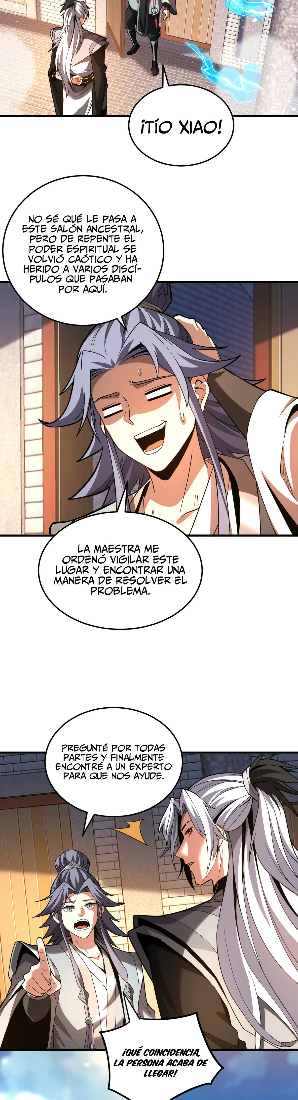 Mientras mis discípulas se matan, yo me relajo! > Capitulo 80 > Page 131